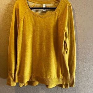 Yellow Long Sleeved Sweater